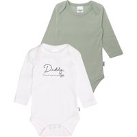 Liliput Body "Daddy I cant wait to meet you" im 2er-Pack mit praktischen Druckknöpfen von Liliput