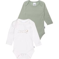 Liliput Body "a tiny mitacle is on the way" 2 Stk. tlg., 2er-Pack mit Druckknöpfen im Schritt von Liliput
