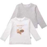Liliput Langarmshirt "Gourment Club" 2er-Pack mit Druckknöpfen an der Schulter Liliput Langarmshirt "Gourment Club" 2er-Pack mit Druckknöpfen an der Schulter von Liliput