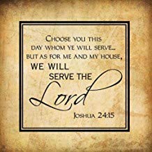 LilithCroft99 Quadratisches Schild aus Metall mit Aufschrift "As for Me My House We Will Serve The Lord, Private Property", dekoratives Metall-Blechschild, 20,3 x 30,5 cm von LilithCroft99