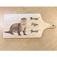 Handgraviertes Personalisiertes Otterbrett von LillMoo