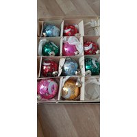 Konvolut Alter Glas Weihnachtsschmuck in Box, Kugeln, Zapfen, Nüsse, Fliegenpilze Konvolut Alter Glas Weihnachtsschmuck in Box, Kugeln, Zapfen, Nüsse, Fliegenpilze von Lilli122022