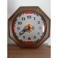 Vintage Keramik Küchenuhr von Lilli122022