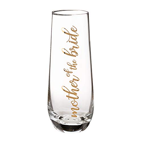 Lillian Rose Mother of Bride Champagnerglas ohne Stiel, 1 Stück (1 Stück) transparent von Lillian Rose