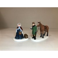 Abteilung 56 - Bis Wir Uns Wieder Treffen | 2Er-Set - Dickens Village-Serie 56 Im Ruhestand von LilliansCornerFinds