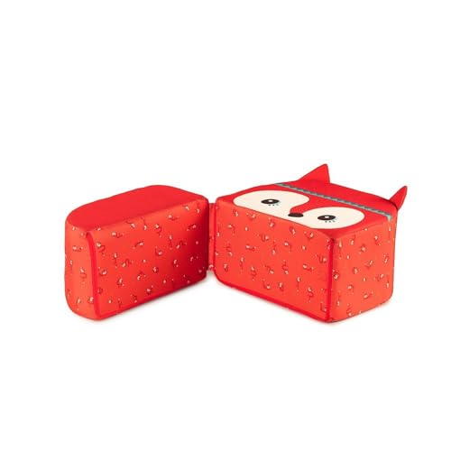 Lilliputiens 83166 Kindersessel Sitzkissen Verstellbarer Sitzhocker Alice Fuchs rot 50x40x22 cm von Lilliputiens