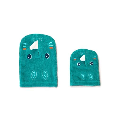 Lilliputiens Marius Set Of Handpuppet Washcloths One Size von Lilliputiens