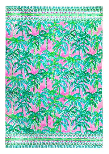 Lilly Pulitzer Oversize Pool/Beach Towel, Large 40" x 70" Pink/Green Palm Tree Print Terry Cloth Towel for Women, Suite Views Lilly Pulitzer Oversize Pool/Beach Towel, Large 40" x 70" Pink/Green Palm Tree Print Terry Cloth Towel for Women, Suite Views von Lilly Pulitzer