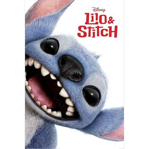 Lilo & Stitch Stitch Unisex Poster Multicolor Papier Disney, Disney Classics, Fan-Merch, Filme Lilo & Stitch Stitch Unisex Poster Multicolor Papier Disney, Disney Classics, Fan-Merch, Filme von Lilo and Stitch