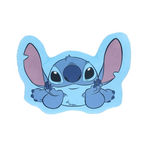 Lilo & Stitch Velours Kissen Geformt Cartoon Kind 1 Stück Indoor Dekoration oder Entspannen Weich Gedruckte/gestickte Designs Maschinenwaschbar und formbeständig von Lilo and Stitch