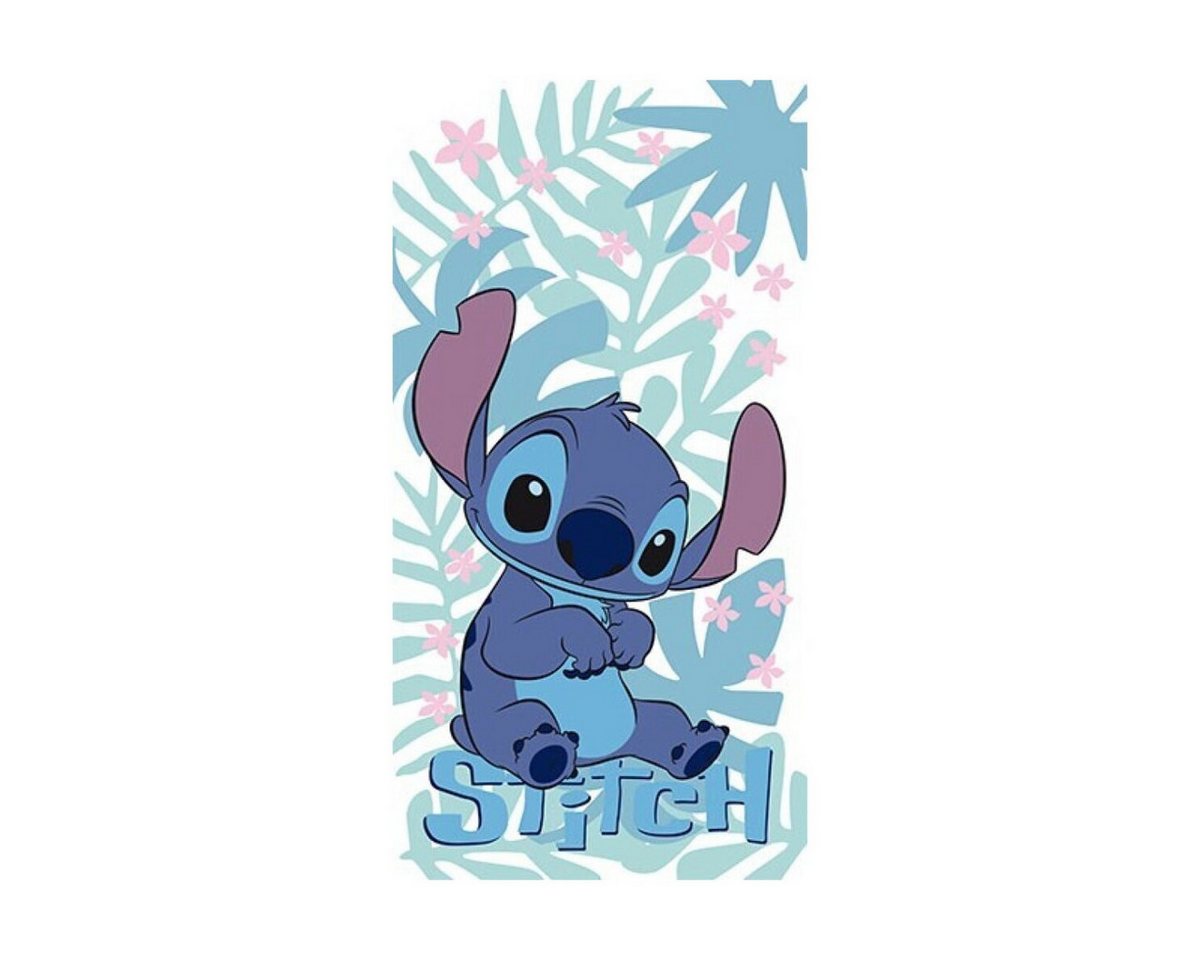 Lilo & Stitch Badetücher Lilo & Stitch Badetuch 70x140cm – Fast Dry Strandtuch, 100% Polyester (1-St) von Lilo & Stitch