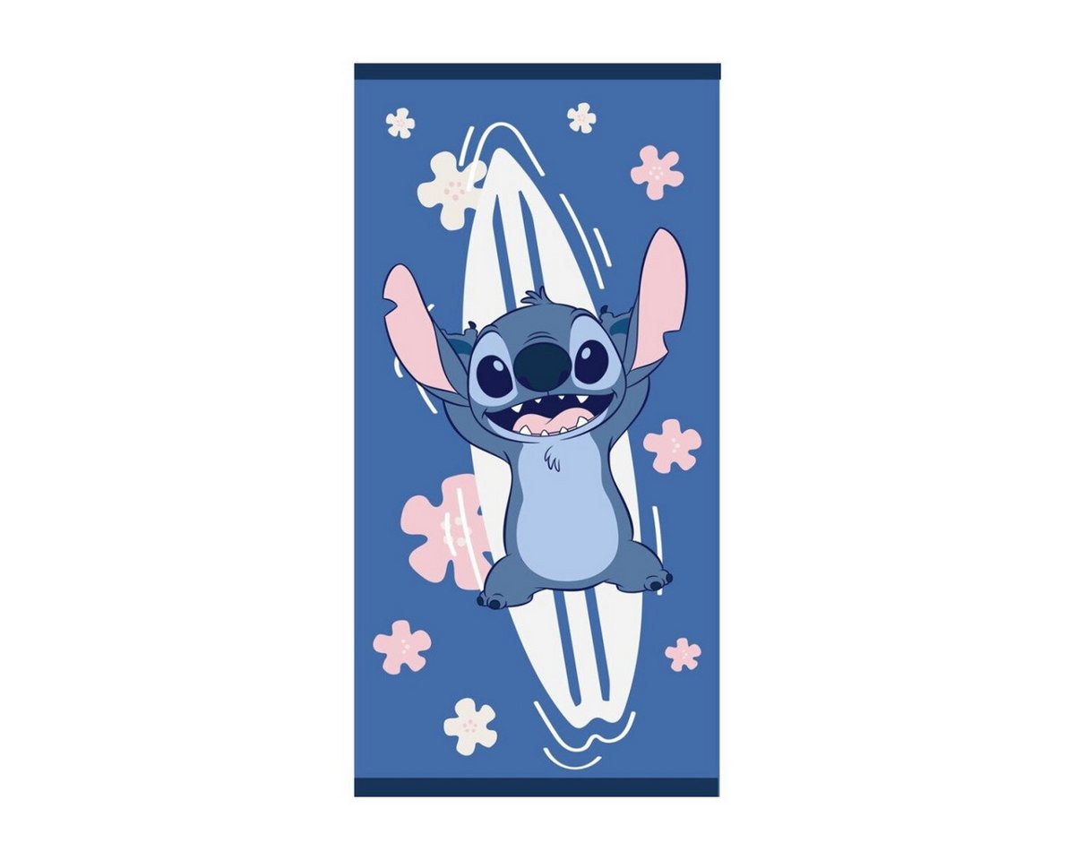 Lilo & Stitch Badetücher Lilo & Stitch Badetuch 70x140cm – Ocean Fast Dry Design, 100% Polyester (1-St) von Lilo & Stitch
