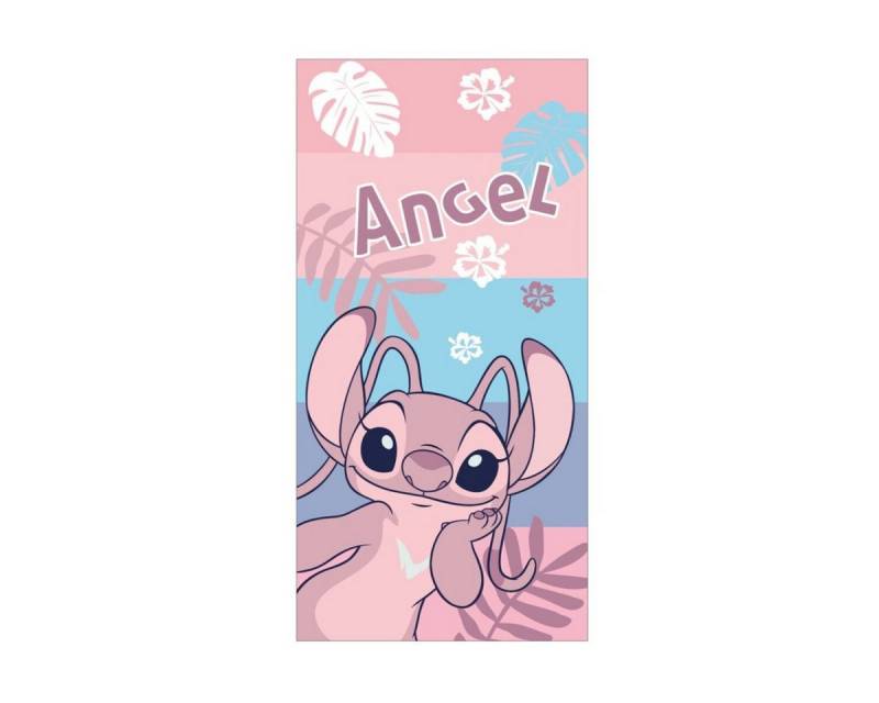 Lilo & Stitch Badetücher Lilo & Stitch Badetuch 70x140cm – Pink Fast Dry Design, 100% Polyester (1-St) von Lilo & Stitch