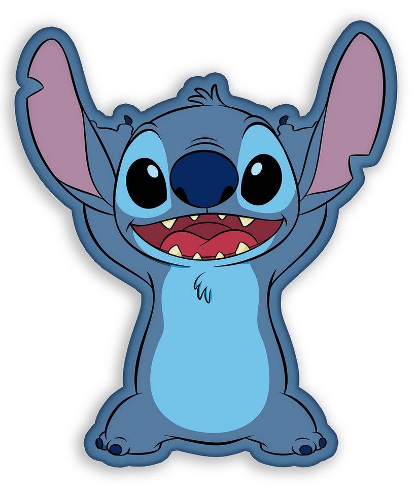 Lilo & Stitch Dekokissen in 3D-Optik für Sofa & Bett von Lilo & Stitch