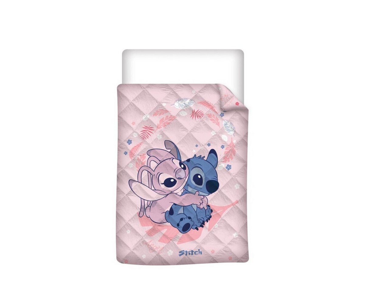 Lilo & Stitch Kinderbettwäsche Disney Lilo & Stitch Angel Hug Überbett 140x200cm von Lilo & Stitch