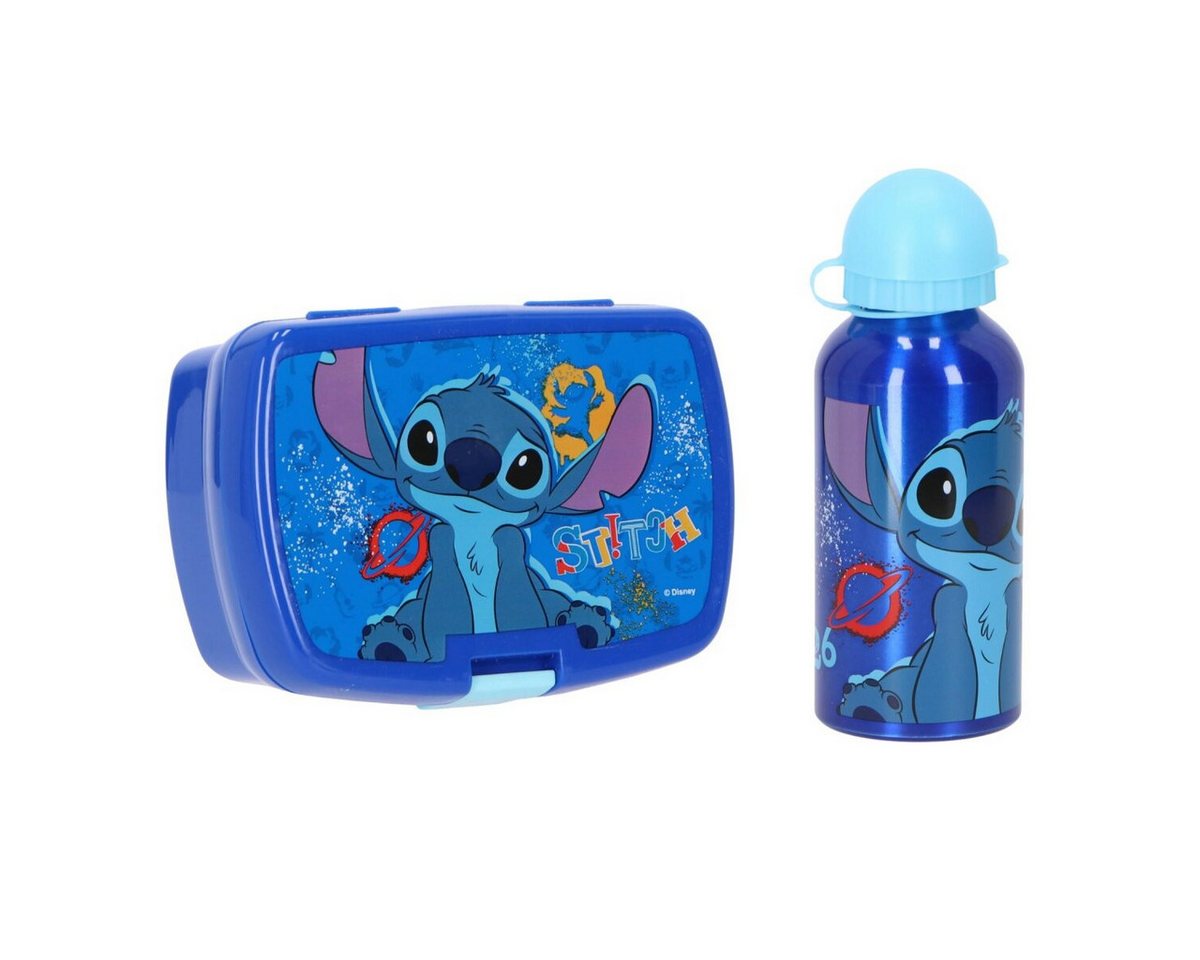 Lilo & Stitch Lunchbox Lilo & Stitch Lunchbox & Flasche – Metall-Set für Kinder, (1-tlg) von Lilo & Stitch