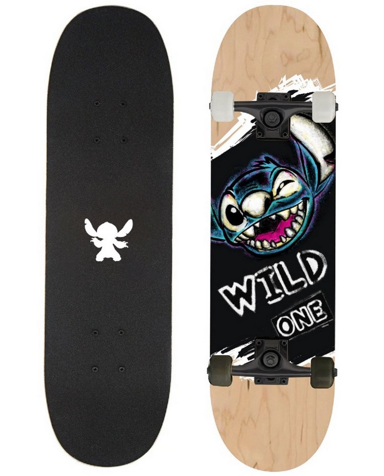 Lilo & Stitch Skateboard 31” aus 9-lagigem Ahornholz – 79 cm (1-St) von Lilo & Stitch
