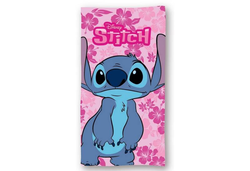 Lilo & Stitch Strandtuch Kinder Badetuch – Flauschiges Mikrofaser-Handtuch 140x70 cm von Lilo & Stitch