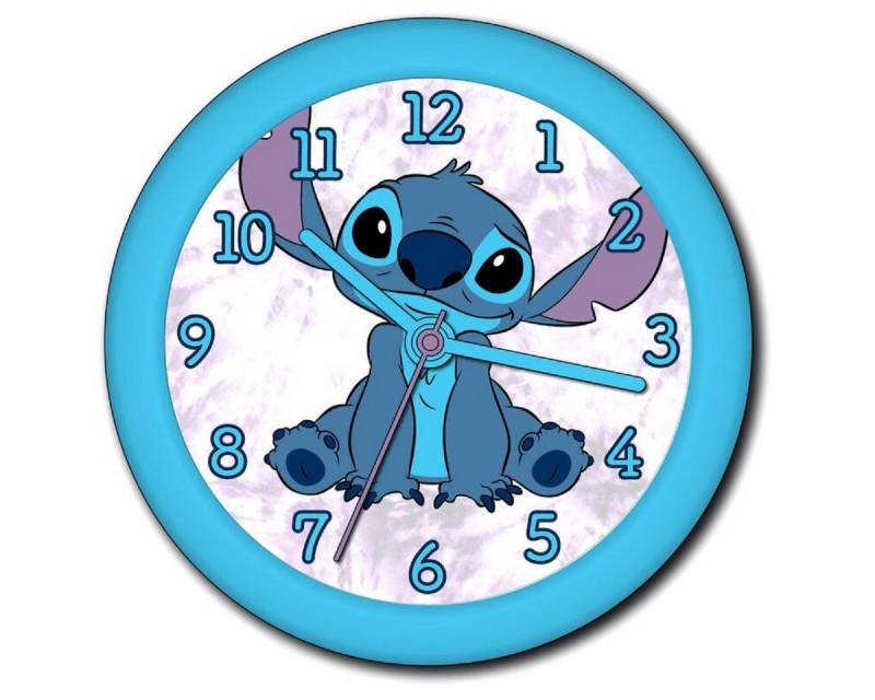 Lilo & Stitch Wanduhr Lilo & Stitch analoge Wanduhr mit 25 cm Durchmesser von Lilo & Stitch