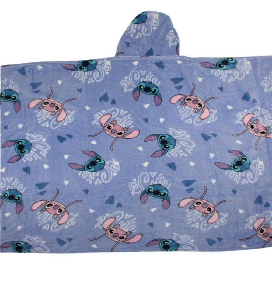 Wohndecke - Kuscheldecke mit Kapuze für Kinder – weich & wärmend – 120x150 cm, Lilo & Stitch, integrierte Kapuze, maximalen Tragekomfort Wohndecke - Kuscheldecke mit Kapuze für Kinder – weich & wärmend – 120x150 cm, Lilo & Stitch, integrierte Kapuze, maximalen Tragekomfort von Lilo & Stitch