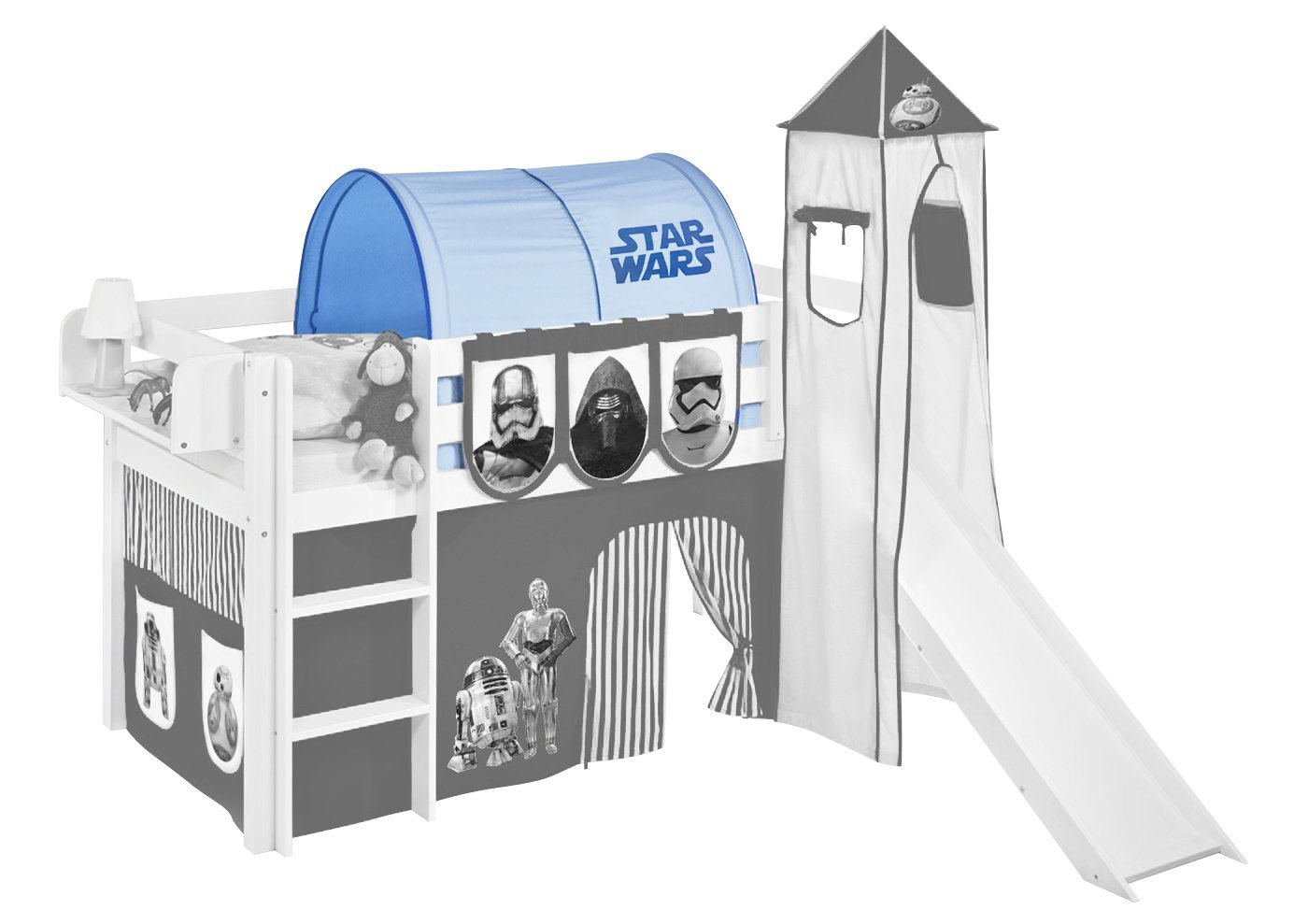 Lilokids Betttunnel Tunnel Star Wars Blau - für Hochbett, Spielbett und Etagenbett - LILOKIDS von Lilokids