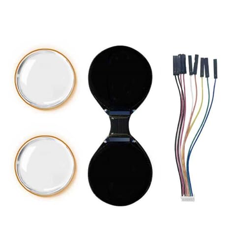 Lily Brown Double Eye 0 71 Zoll Runder LCD Bildschirm Für Wearables Elektronik Doppeltes Elektronisches Auge von Lily Brown