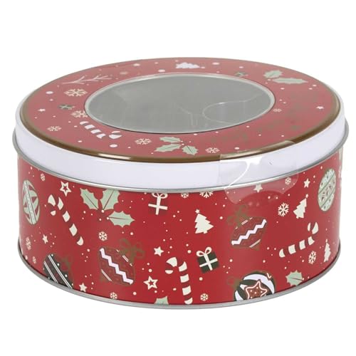 LILY COOK, KP0049, Metal Box with 10 Assorted Cookie Cutters for Baking, Festive red and White Design, ideal for Cooking Enthusiasts, Size: 20x15 cm, Assorted Design LILY COOK, KP0049, Metal Box with 10 Assorted Cookie Cutters for Baking, Festive red and White Design, ideal for Cooking Enthusiasts, Size: 20x15 cm, Assorted Design von Lily cook