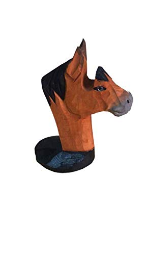 Lily&her friends - Kreativer,komplett handgeschnitzter Brillenhalter aus Holz,Handwerk,einzigartige tierförmige Brillenhalter aus Holz,Präsentationsständer für Zuhause,Schreibtisch,dekorativ (Pferde) Lily&her friends - Kreativer,komplett handgeschnitzter Brillenhalter aus Holz,Handwerk,einzigartige tierförmige Brillenhalter aus Holz,Präsentationsständer für Zuhause,Schreibtisch,dekorativ (Pferde) von Lily&her friends