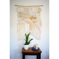 Natur Makramee Wandbehang von LilyHandWallArtCo