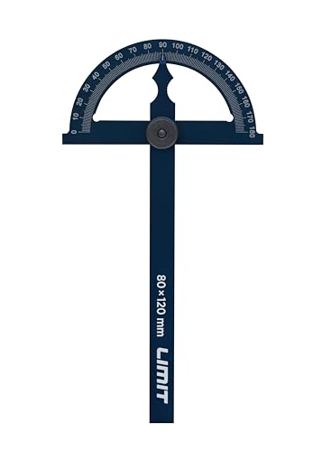 Winkelmesser Aluminium - 80 x 120 mm Marke LIMIT von Limit