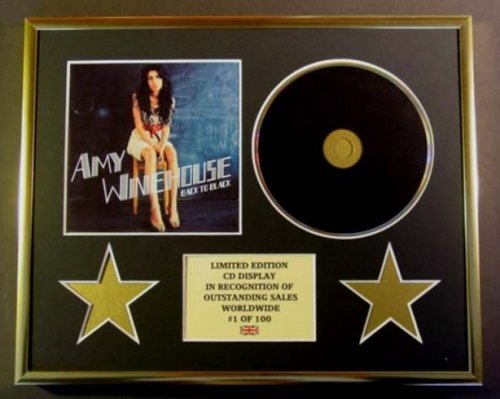 Amy Winehouse/CD-Display, Limitierte Auflage, COA/Back to Black von Everythingcollectible