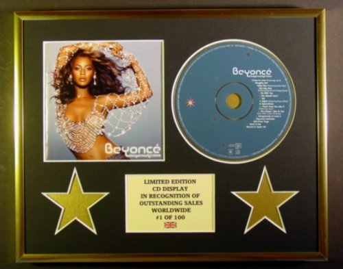 Beyonce/CD Display/Limited Edition/COA/Dangerously IN Love von Limited Edition Cd Display