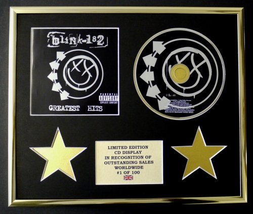 Blink 182/CD Display/Limitierte Auflage, Coa/Great Hits von Limited Edition Cd Display