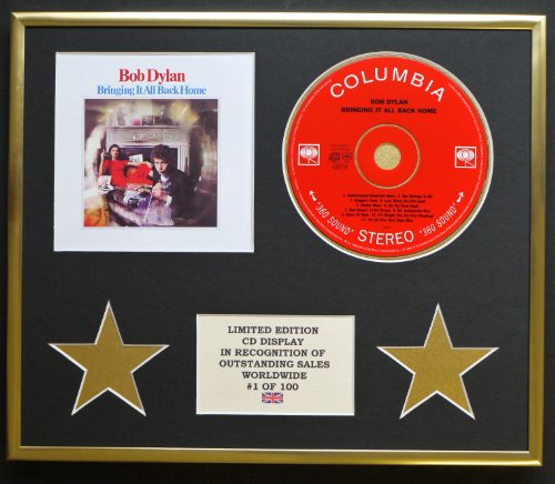 Bob Dylan/CD Display/Limitierte Edition/COA/BRINGING IT ALL BACK HOME von Limited Edition Cd Display