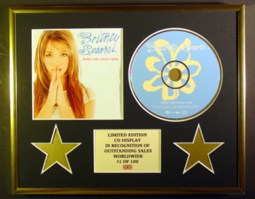 Britney Spears/CD-Display, Limitierte Auflage, COA/...Baby ONE More TIME von Limited Edition Cd Display