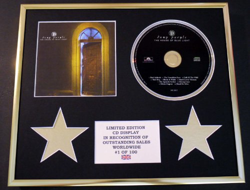 Deep Purple/CD Display/Limitierte Edition/COA/THE HOUSE OF BLUE LIGHT von Limited Edition Cd Display