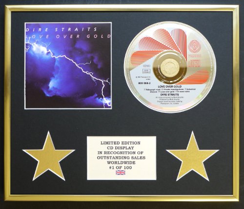 Dire Straits/CD Display/Limitierte Edition/COA/LOVE OVER GOLD von Limited Edition Cd Display