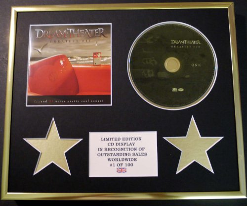 Dream Theater CD-Display, Limitierte Auflage, coa/Greatest Hit von Limited Edition Cd Display