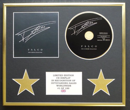 Falco/CD Display/Limitierte Edition/COA/THE ULTIMATE COLLECTION von Limited Edition Cd Display