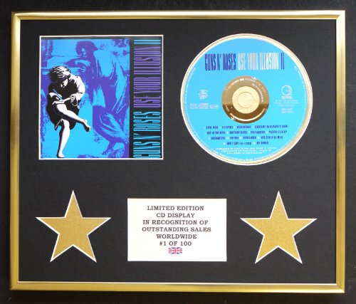 GUNS N' ROSES/CD DISPLAY/LIMITED EDITION/COA/USE YOUR ILLUSION II von Limited Edition Cd Display