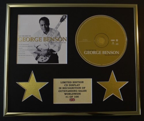 George Benson CD-Display, Limitierte Auflage, Coa/The Very Best of von Limited Edition Cd Display