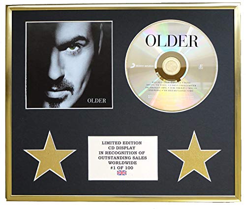 George Michael, CD-Display, limitierte Auflage, Echtheitszertifikat von Limited Edition Cd Display