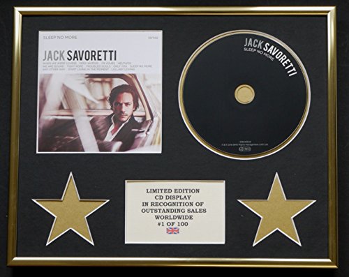 Jack Savoretti / CD-Display / Limited Edition / Sleep No More von Limited Edition Cd Display