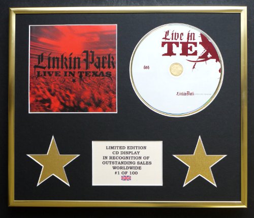 Linkin Park/CD-Display, Limitierte Auflage, Coa/Live in Texas von Limited Edition Cd Display