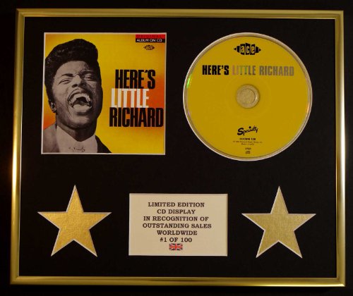 Little Richard CD-Display, Limitierte Auflage, Coa/Heres Little Richard von Limited Edition Cd Display