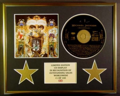Everythingcollectible Michael Jackson/CD-Display, limitierte Auflage, gefährlich. von Everythingcollectible