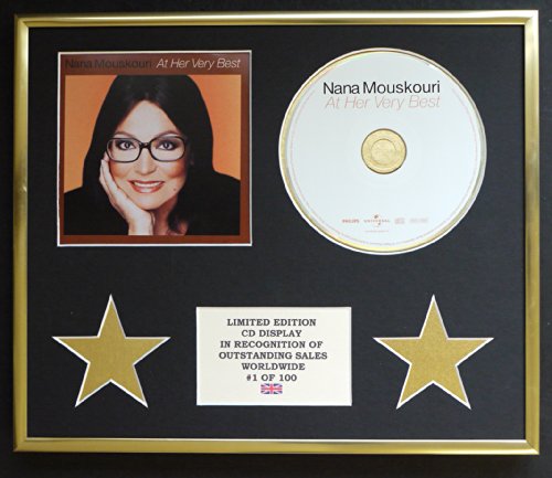 Nana Mouuskoluri/CD-Display, Limitierte Auflage, Coa/at Her Very von Limited Edition Cd Display
