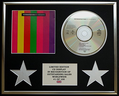 Pet Shop Boys, CD-Display, limitierte Auflage, mit Echtheitszertifikat von Limited Edition Cd Display