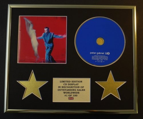 Peter Gabriel CD-Display, Limitierte Auflage, COA/US von Limited Edition Cd Display