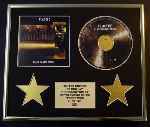 Placebo CD-Display, Limitierte Auflage, Coa/Black Market Music von Limited Edition Cd Display